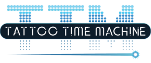 Logo tattoo time machine